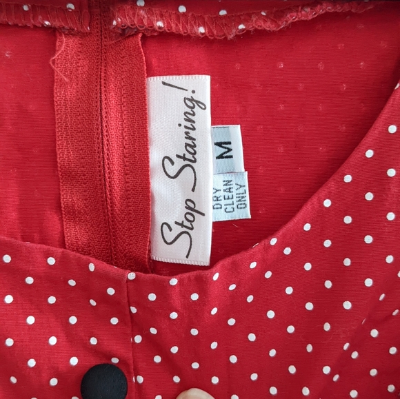 Stop Staring Red Polkadot - Picture 4 of 4